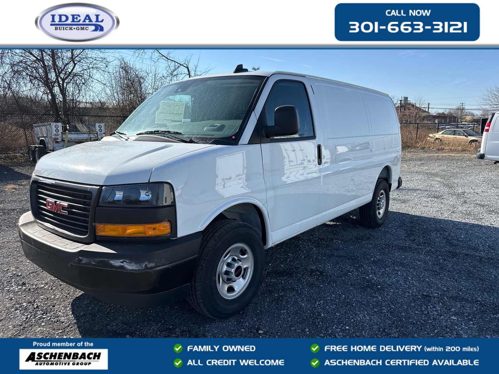2025 GMC Savana Cargo 2500 Work Van