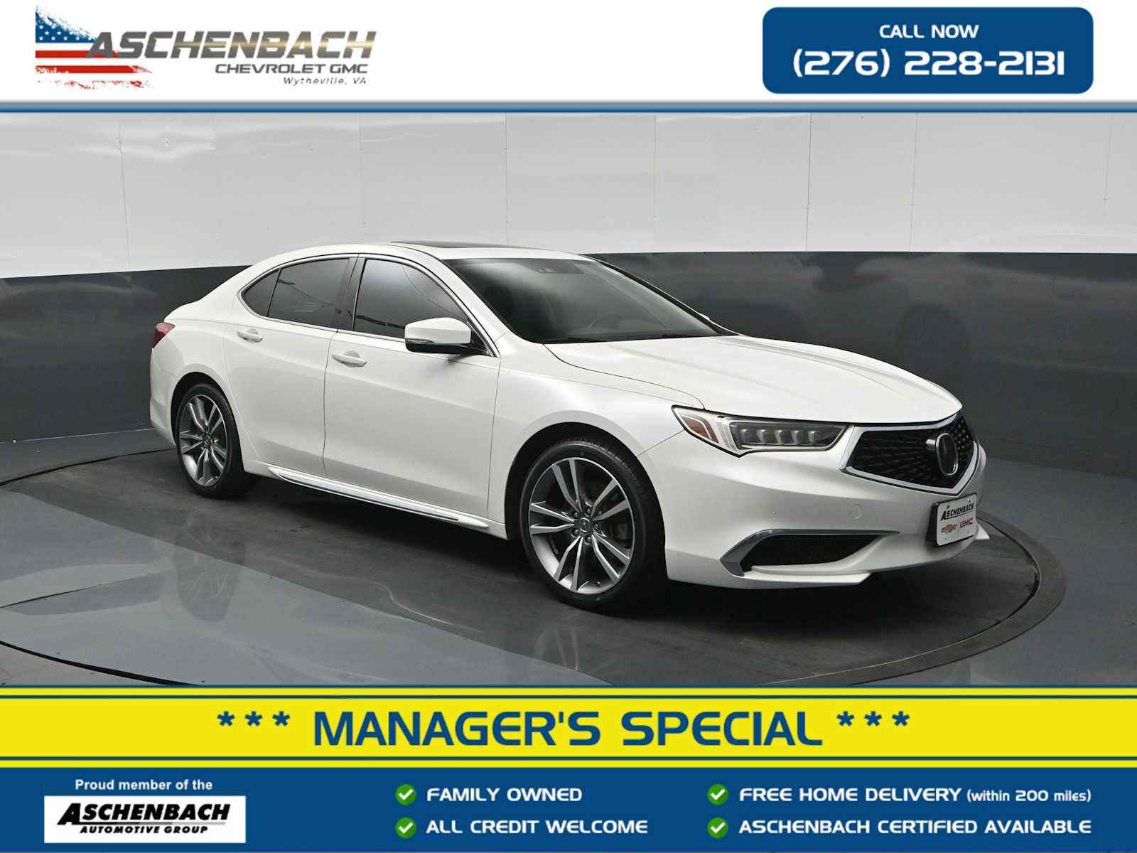 2020 Acura TLX w/Technology Pkg