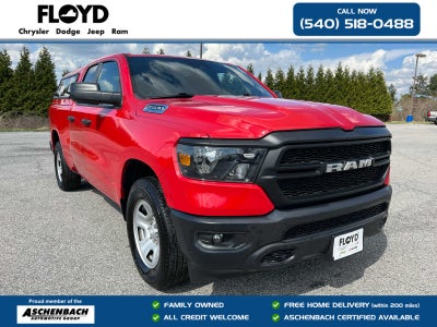 2023 RAM 1500 Tradesman Quad Cab 4x4 6'4' Box