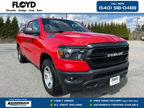 2023 RAM 1500 Tradesman Quad Cab 4x4 6'4' Box