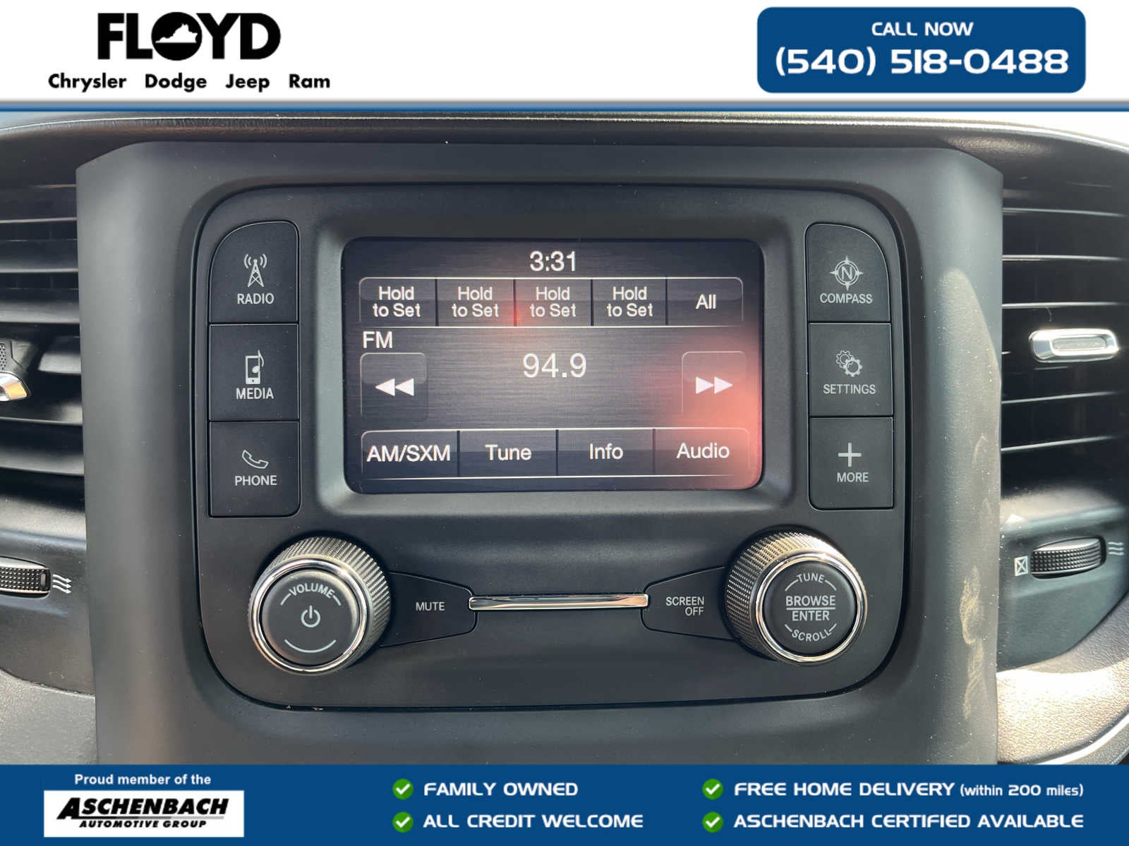 2023 RAM 1500 Tradesman Quad Cab 4x4 6'4' Box