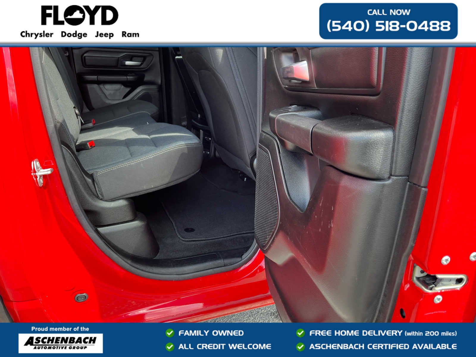 2023 RAM 1500 Tradesman Quad Cab 4x4 6'4' Box