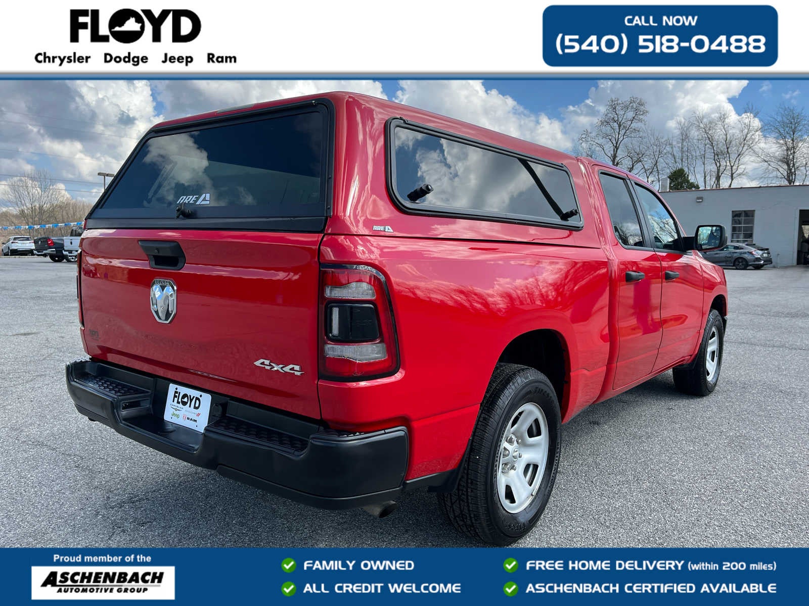 2023 RAM 1500 Tradesman Quad Cab 4x4 6'4' Box