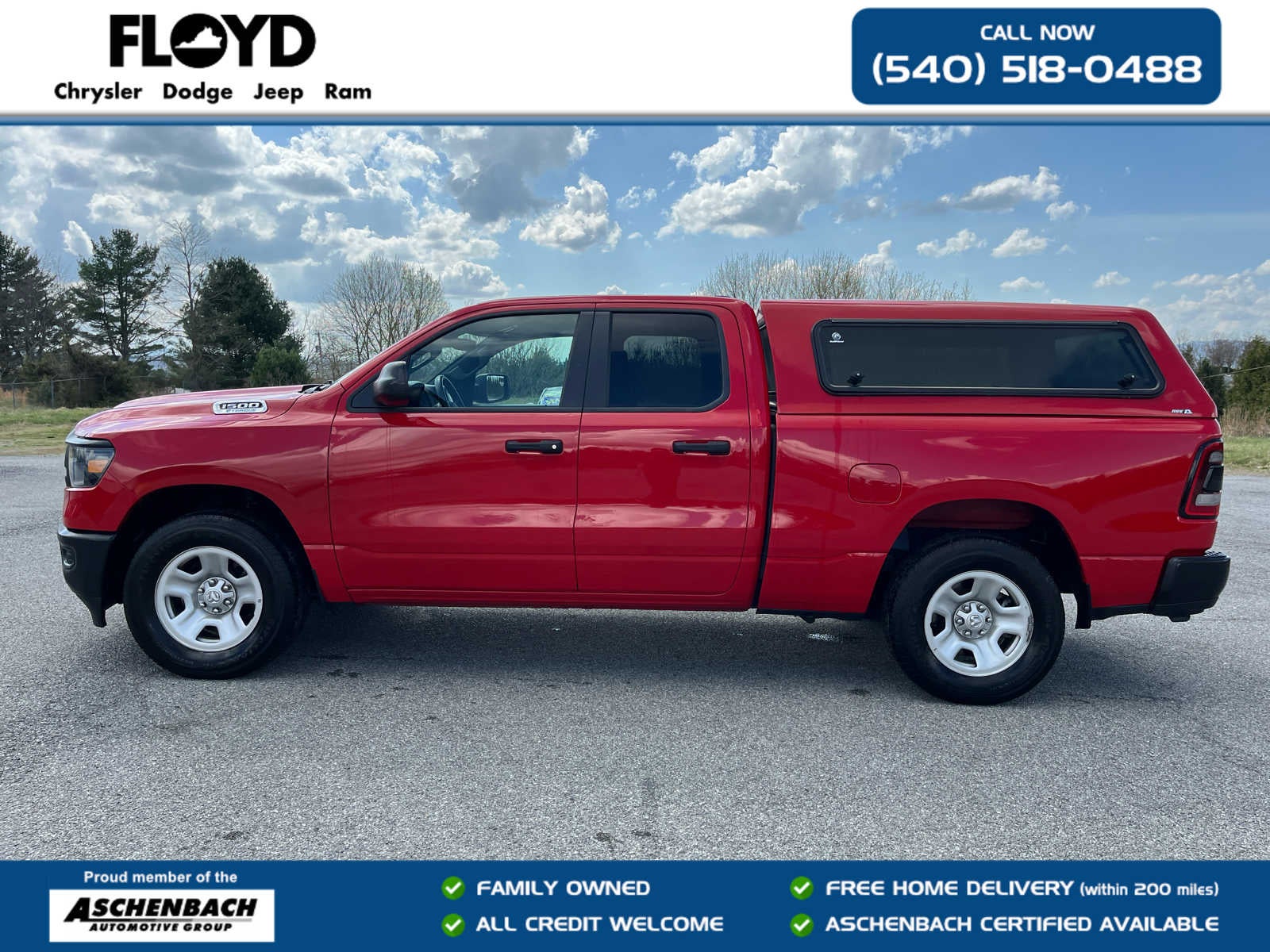 2023 RAM 1500 Tradesman Quad Cab 4x4 6'4' Box