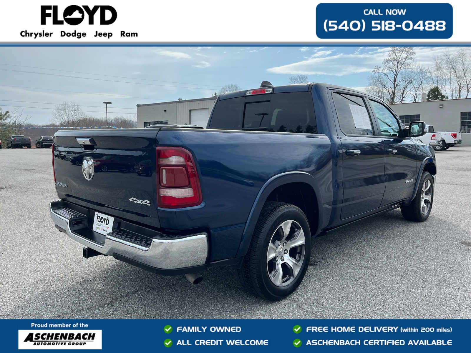 2022 RAM 1500 Laramie Crew Cab 4x4 5'7' Box