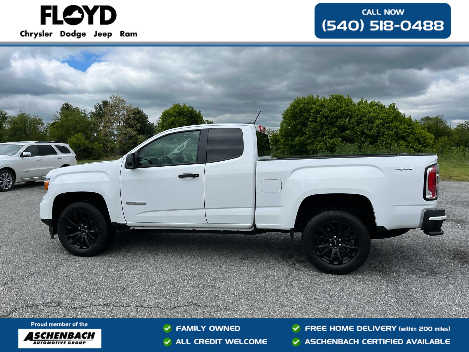 2022 GMC Canyon 4WD Extended Cab Elevation Standard