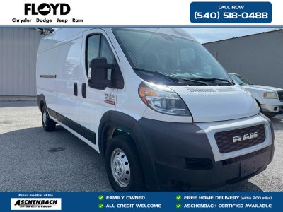 2021 RAM ProMaster 2500 Cargo Van High Roof 159' WB