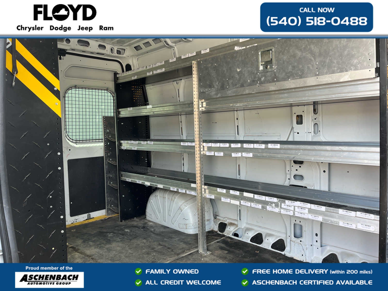 2021 RAM ProMaster 2500 Cargo Van High Roof 159' WB