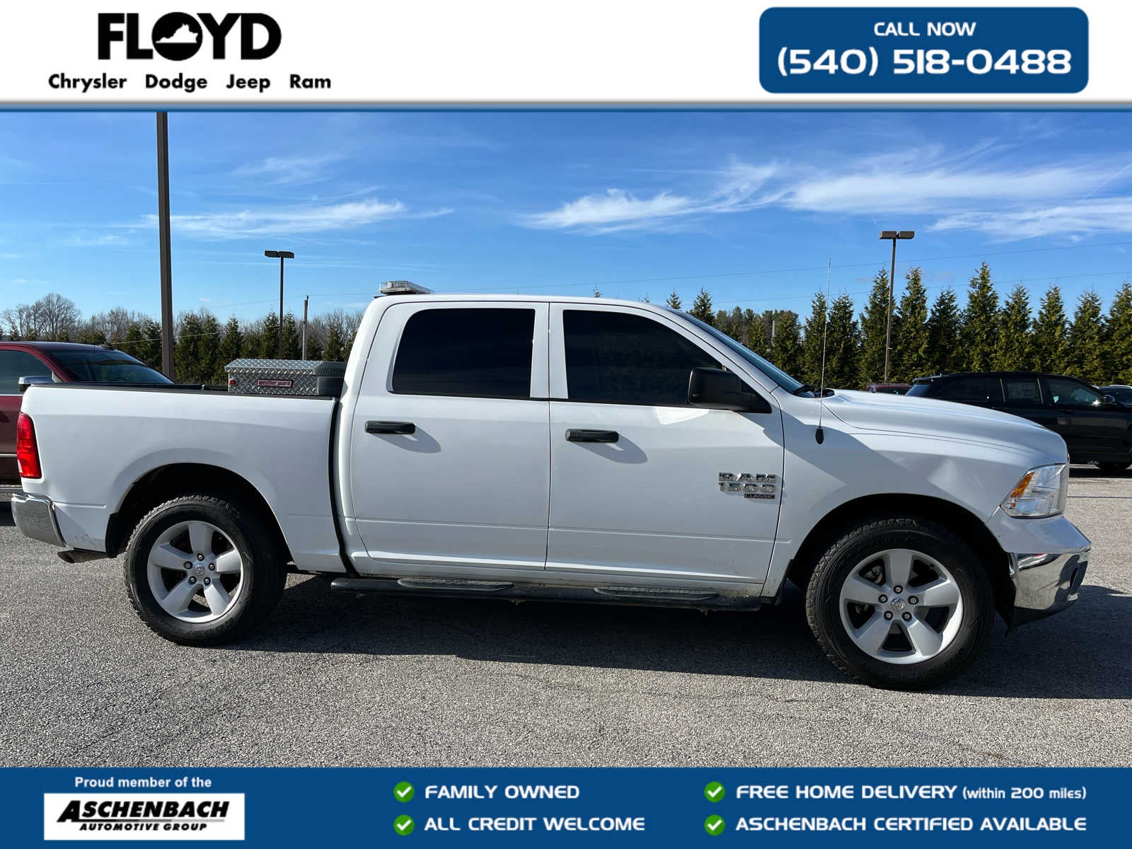 2023 RAM 1500 Classic Tradesman Crew Cab 4x4 5'7' Box