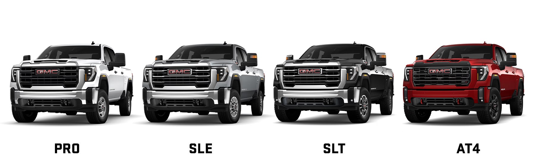 2025 GMC Sierra Heavy Duty Trim Levels