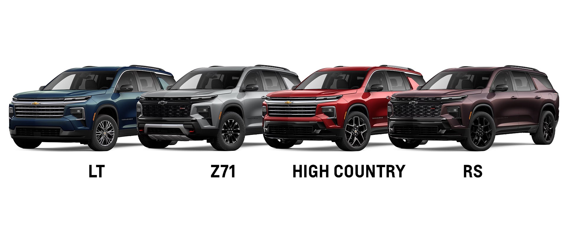 2025 Chevy Traverse Trim Levels