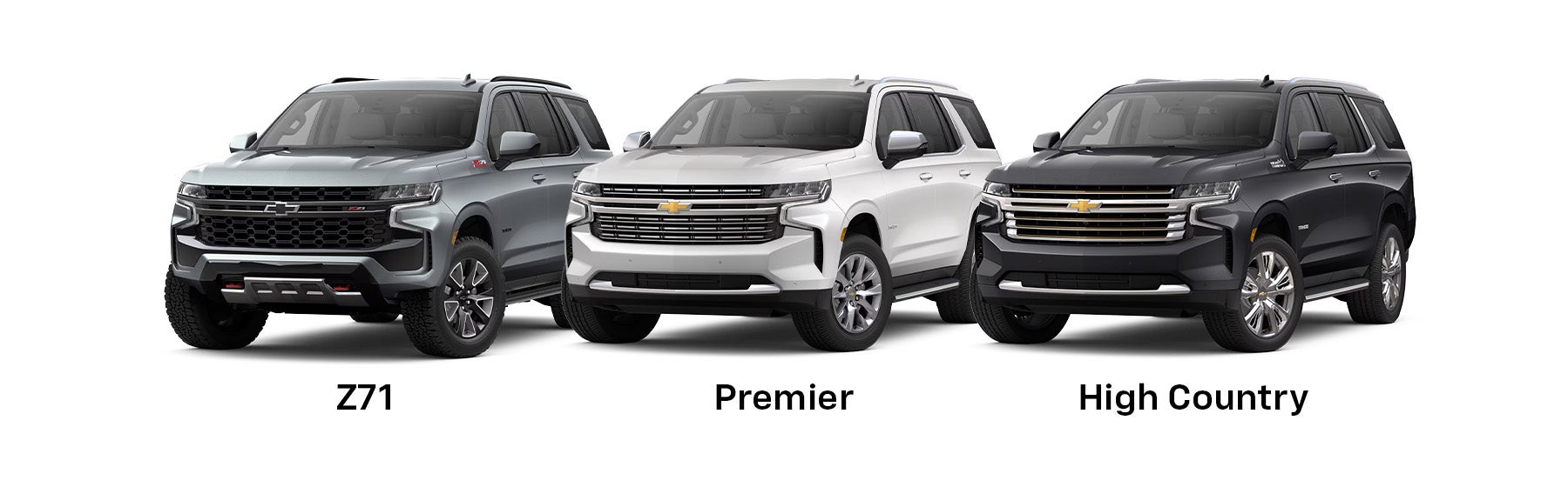 2025 Chevy Tahoe Trim Levels