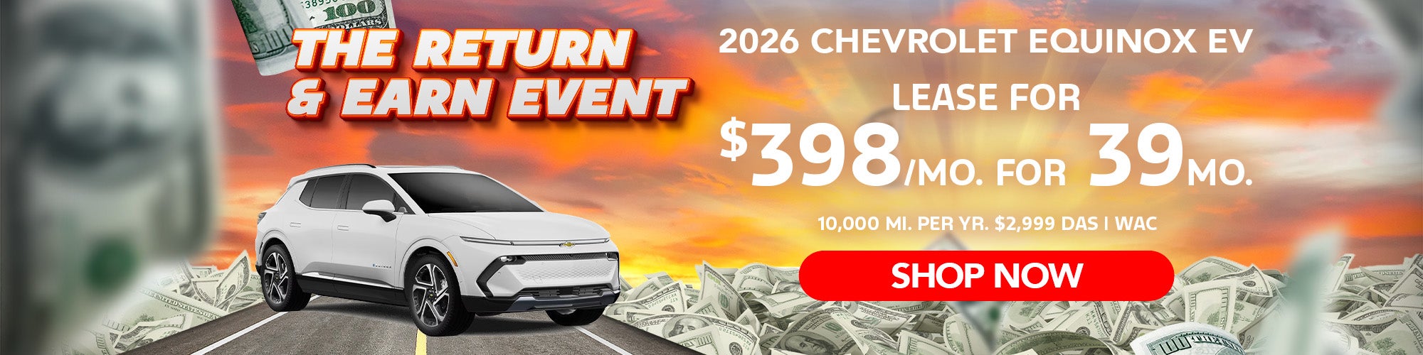 2026 Chevrolet Equinox EV - Low Lease Payment