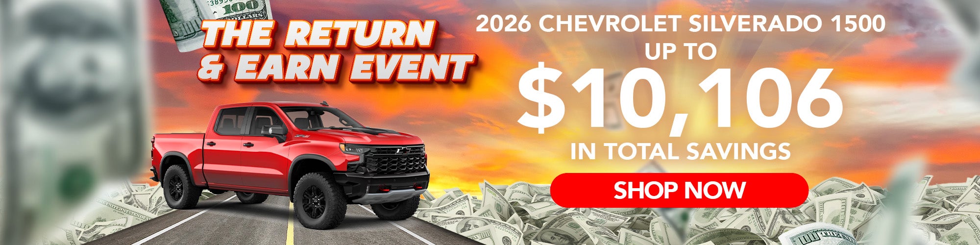 2026 Silverado 1500 - Huge Savings