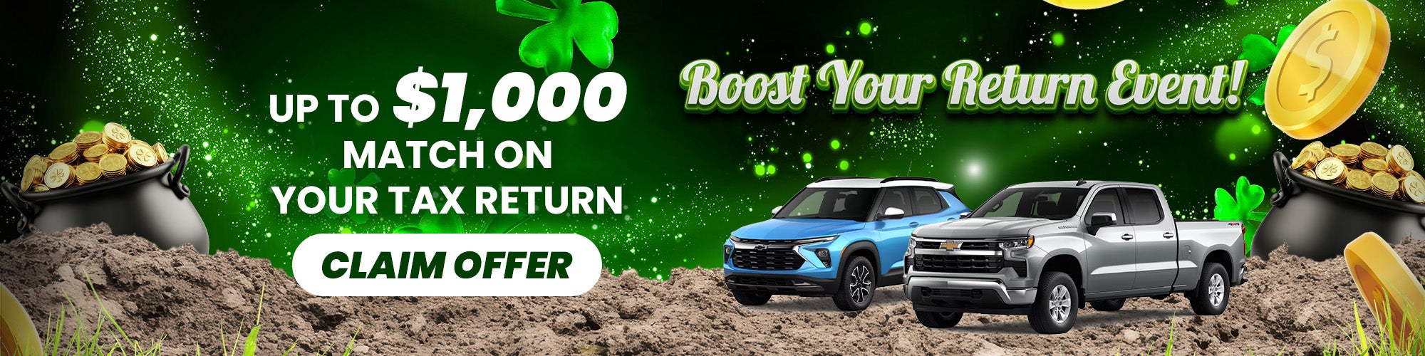 Up to $1,000 Match on Your Tax Return!